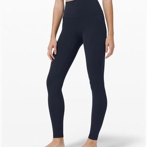 Navy Lululemon Align yoga pants — size 4